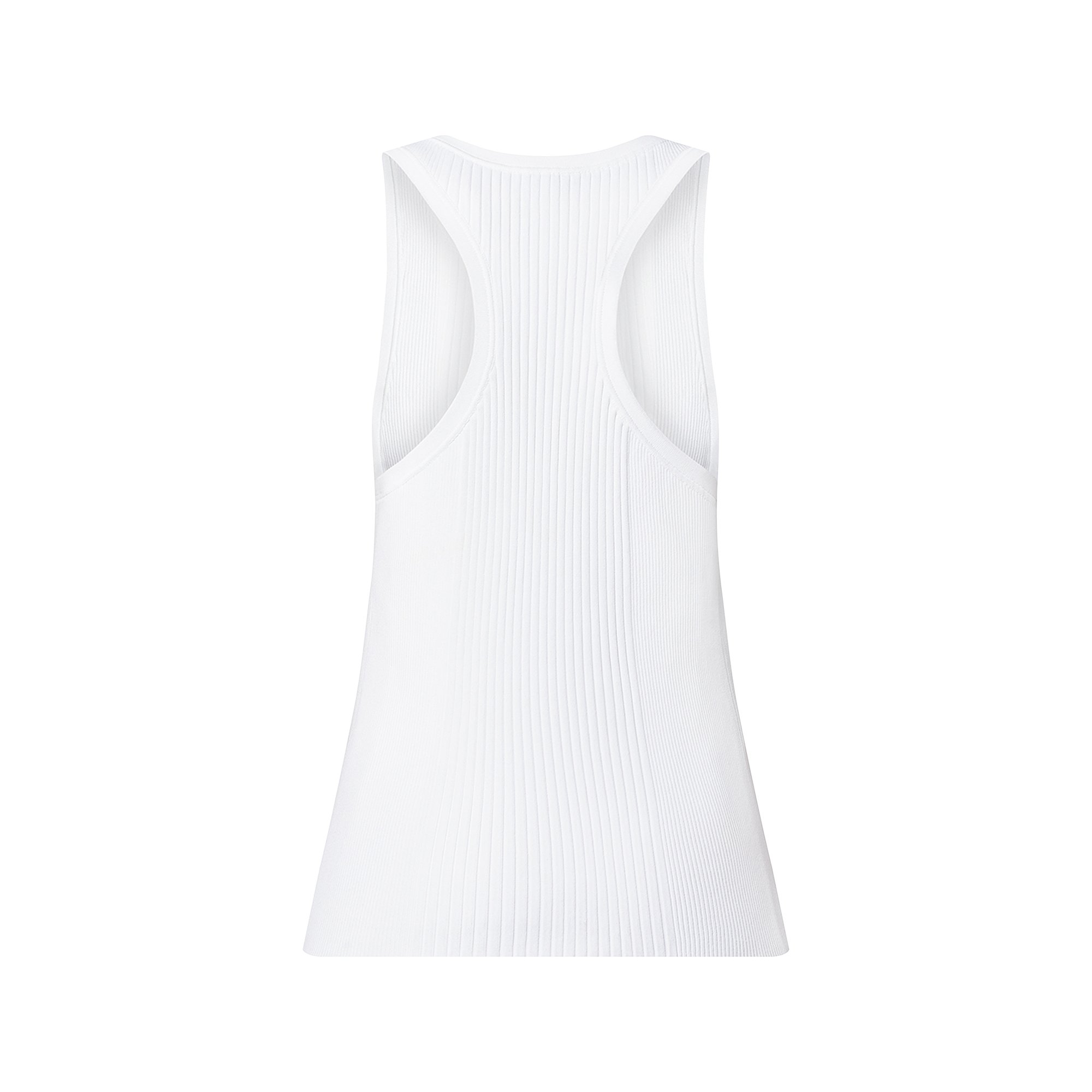 Ribbed Tank Top - Luxury Ready to Wear - 1AFHN9 White | LOUIS